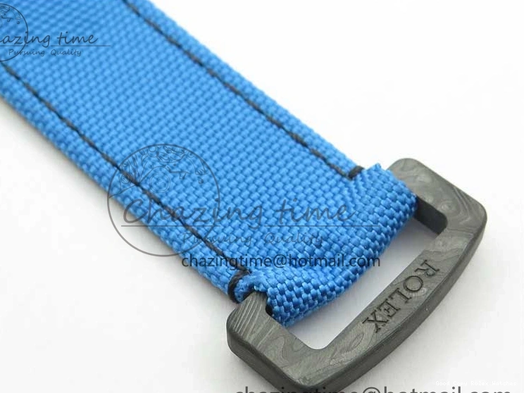 AAA Replica Watches on OMF DIW A Blue Dial Nylon 2844 Light Daytona Strap Blue Efficient Best Edition Light Carbon 0101